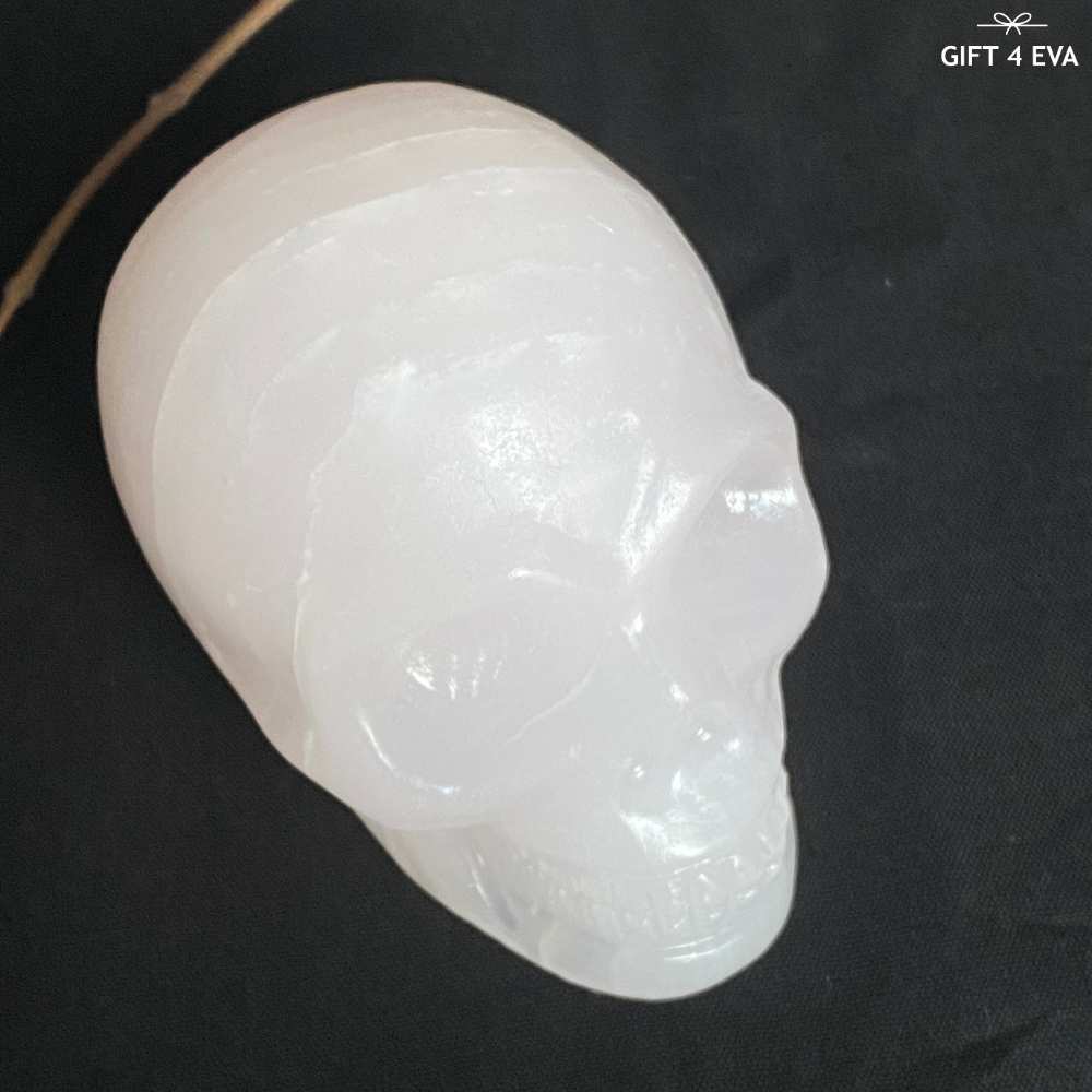 Pink Calcite Skull
