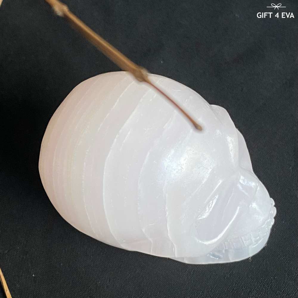 Pink Calcite Skull