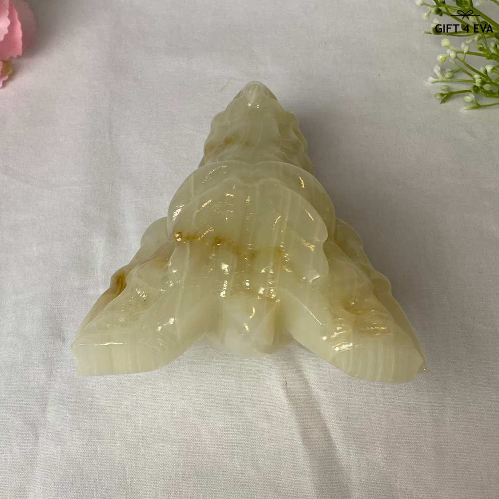 Banded Calcite Dragon Head 676G