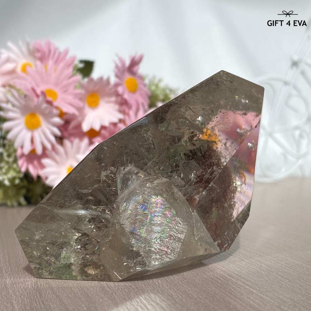 Manifestation Quartz with Garden Free Form 254G