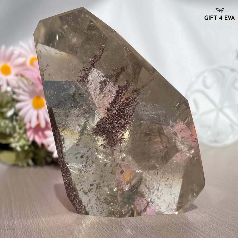 Manifestation Quartz with Garden Free Form 254G