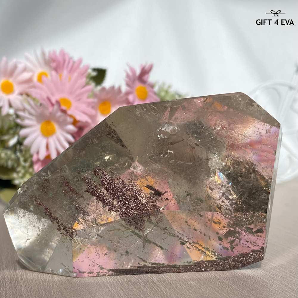 Manifestation Quartz with Garden Free Form 254G