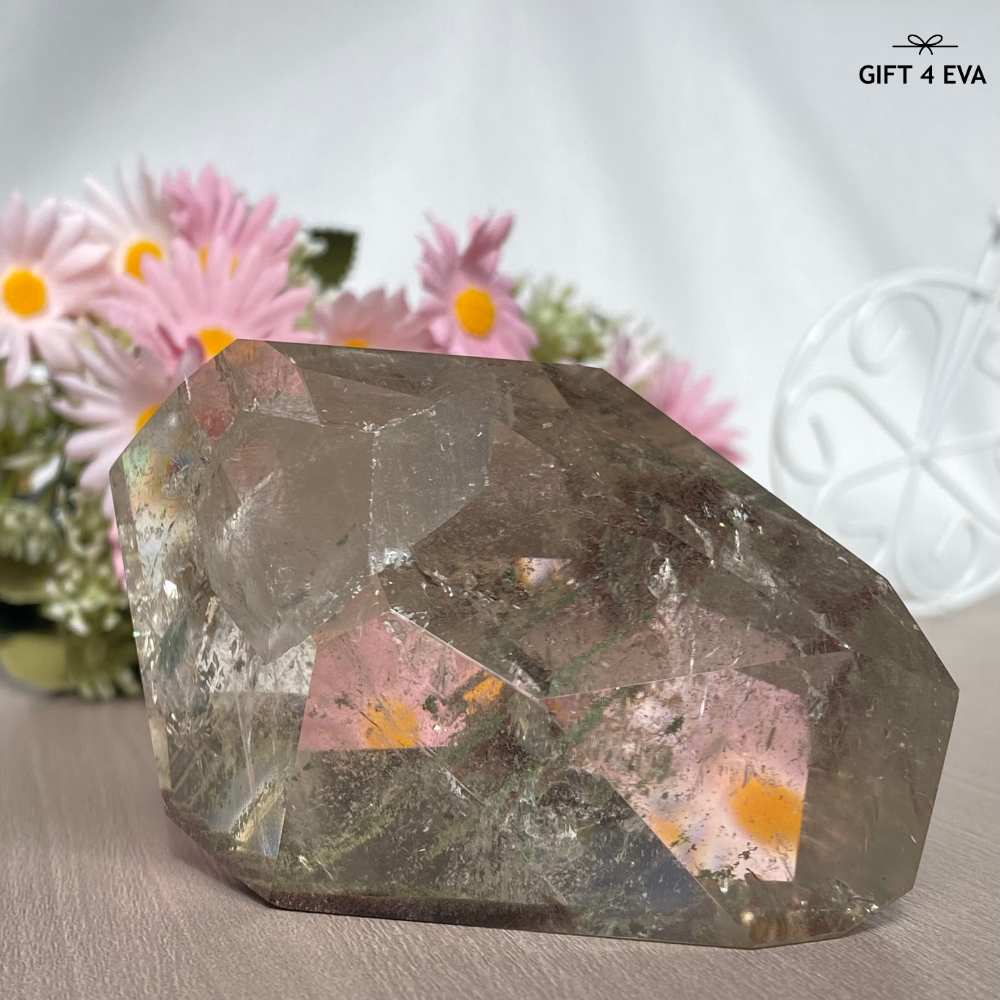 Manifestation Quartz with Garden Free Form 254G
