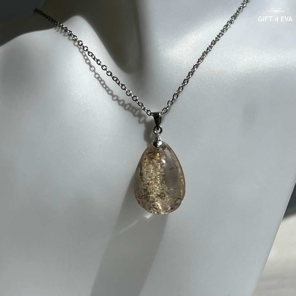 Garden Quartz Pendant Necklace
