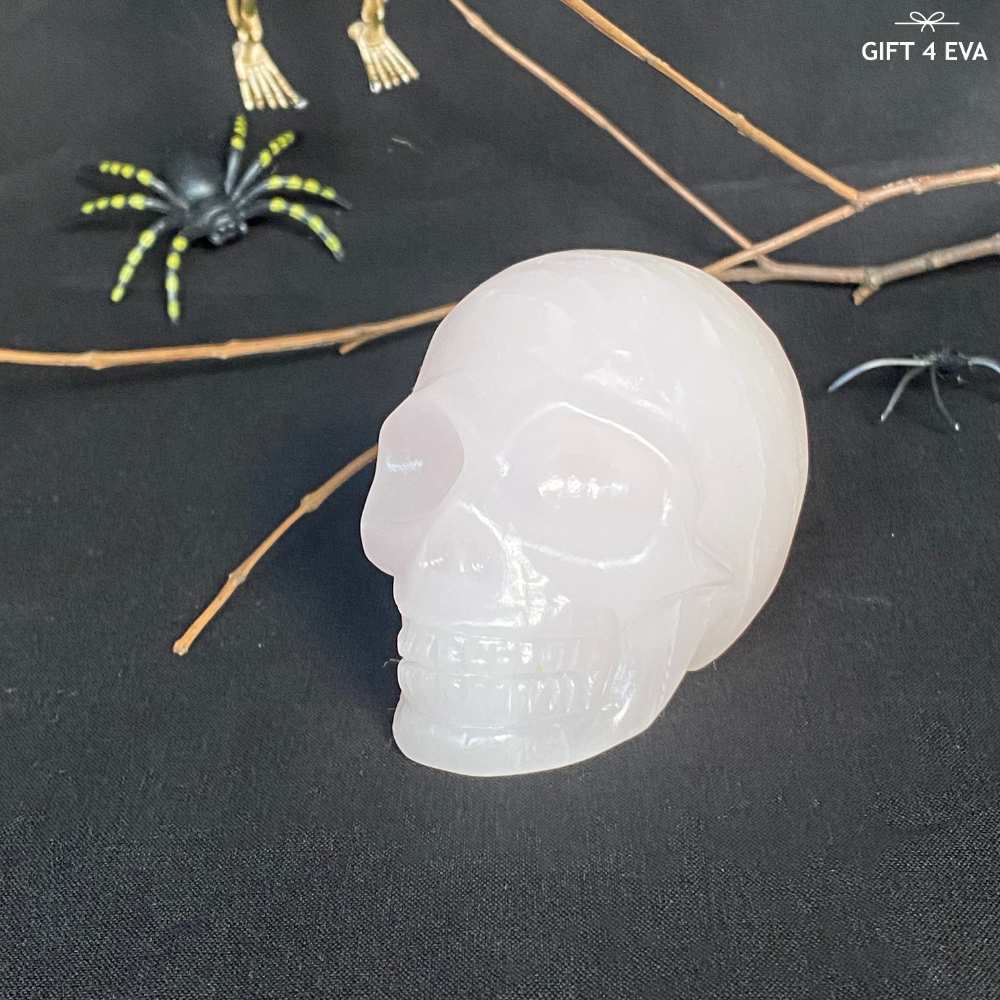 Pink Calcite Skull