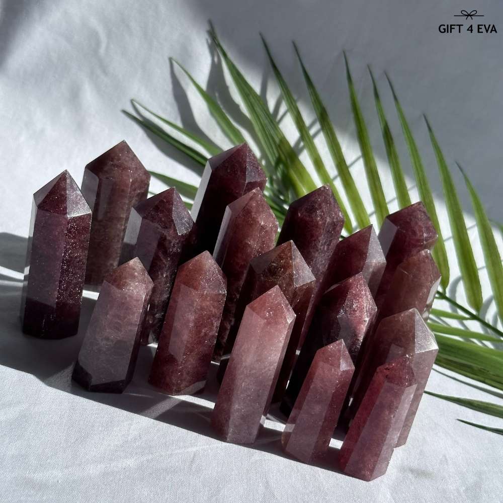 Strawberry Quartz Points - Assorted