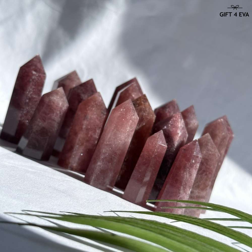 Strawberry Quartz Points - Assorted