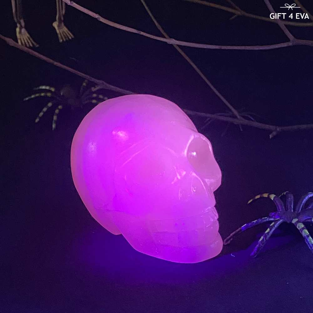 Pink Calcite Skull