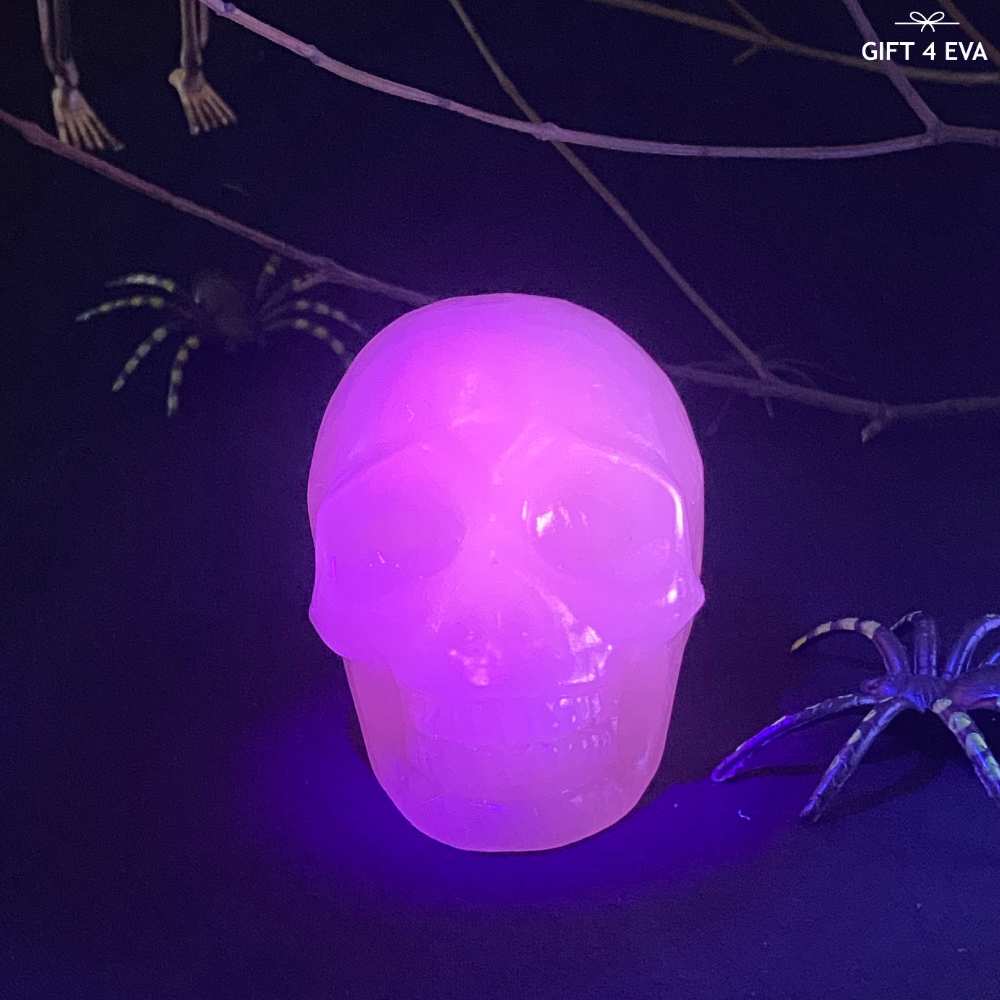 Pink Calcite Skull
