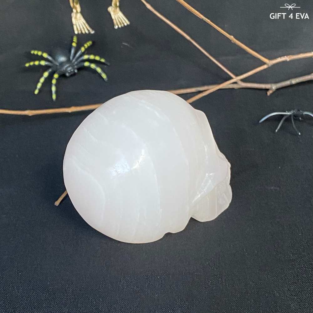 Pink Calcite Skull