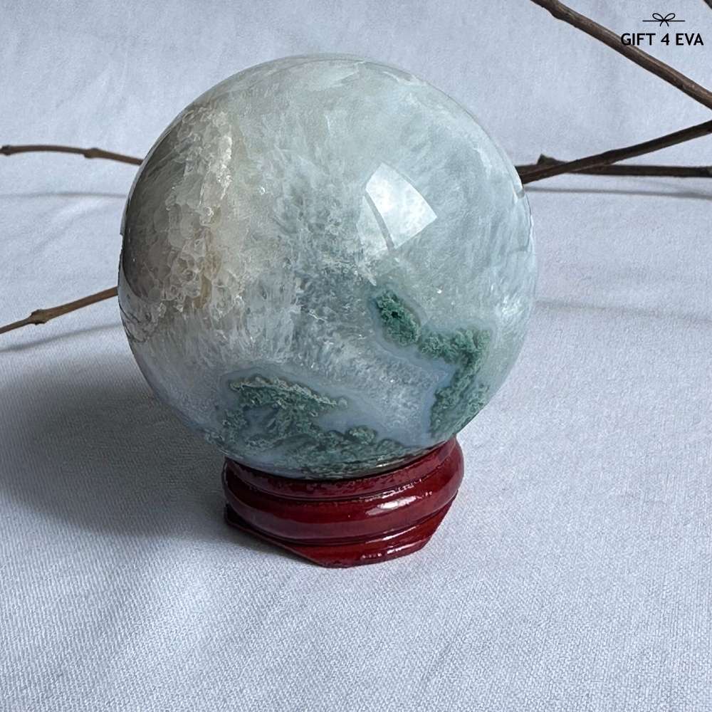 Moss Agate Sphere