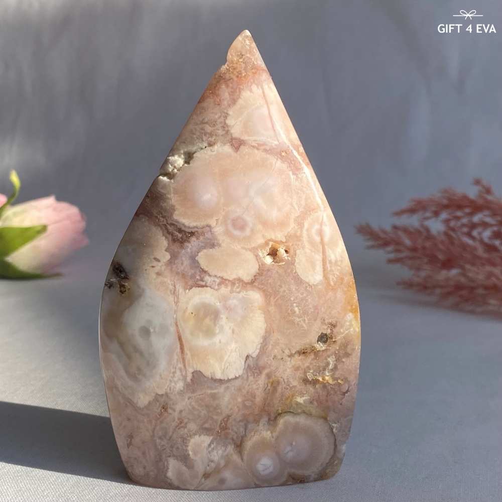 Flower Agate Free Form