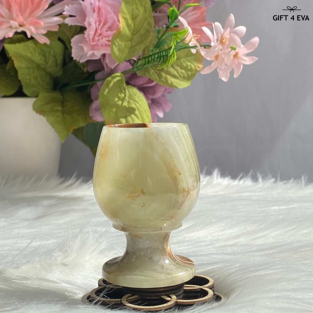 Banded Calcite Goblet