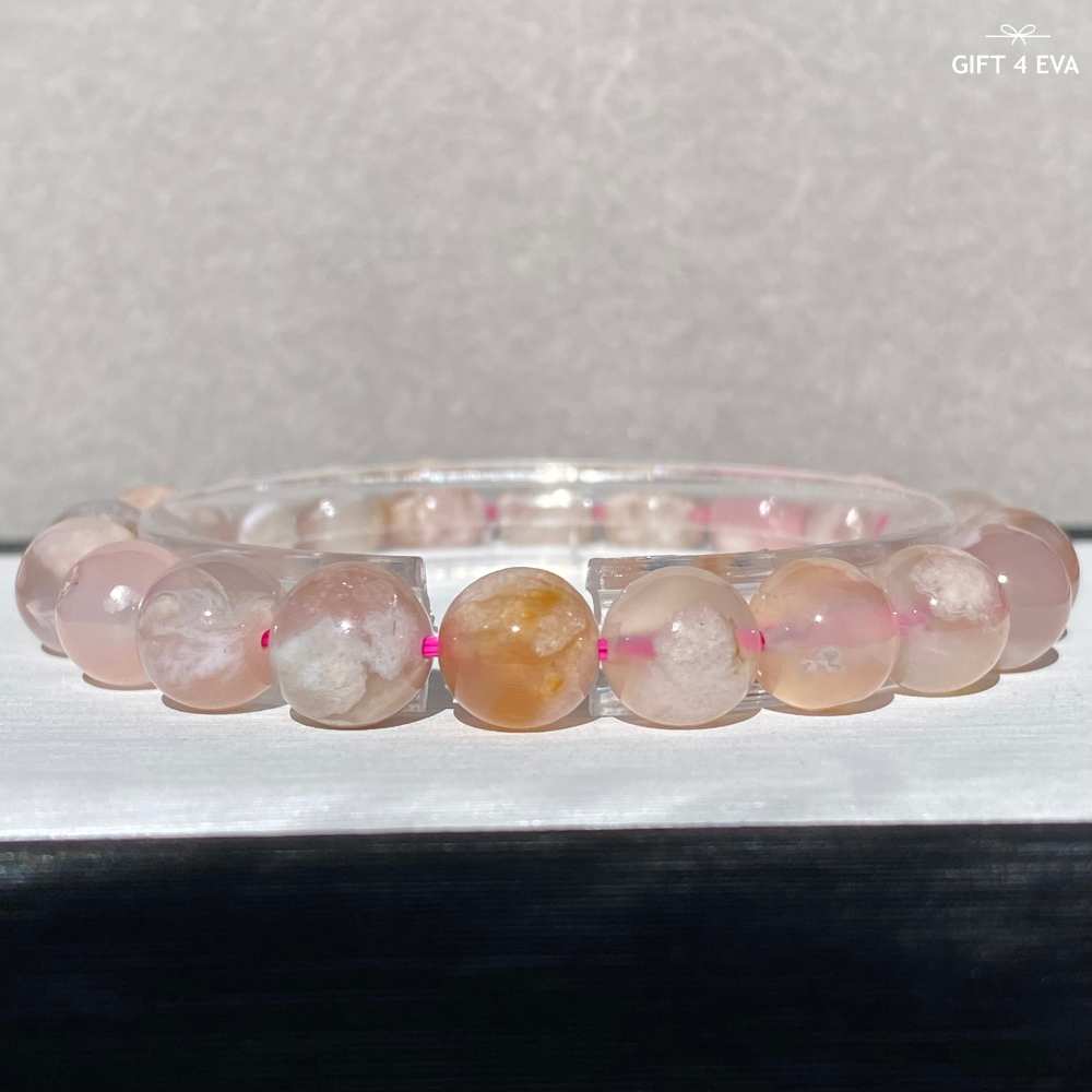Flower Agate Bracelet