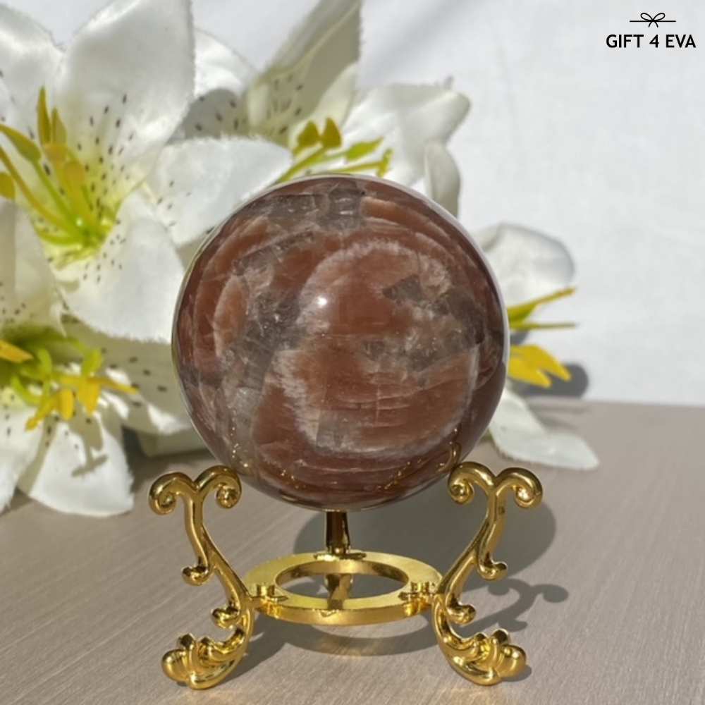 Sunstone Moonstone Sphere 49MM