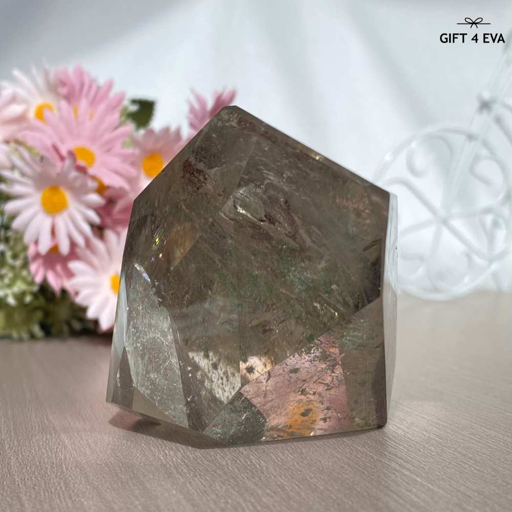 Manifestation Quartz with Garden Free Form 254G