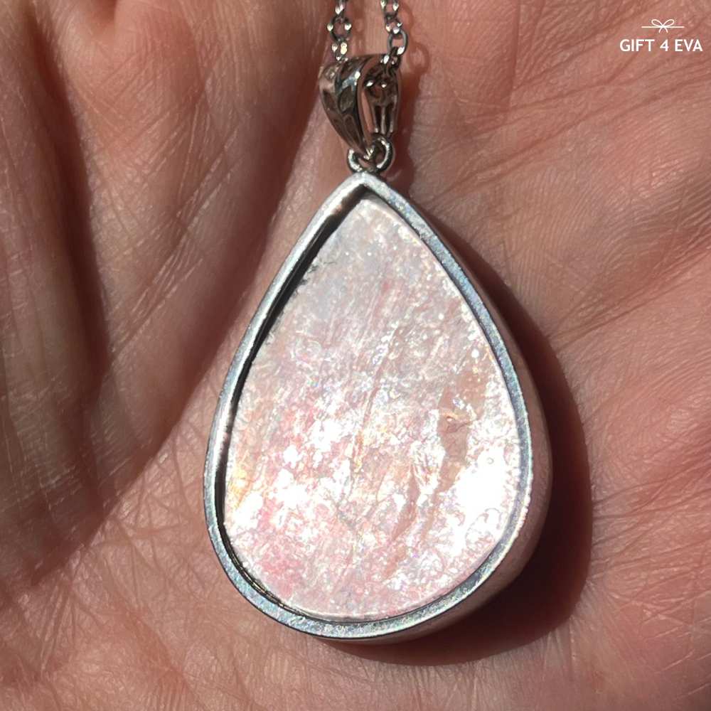 Lenna Lepidolite 925 Silver Pendant