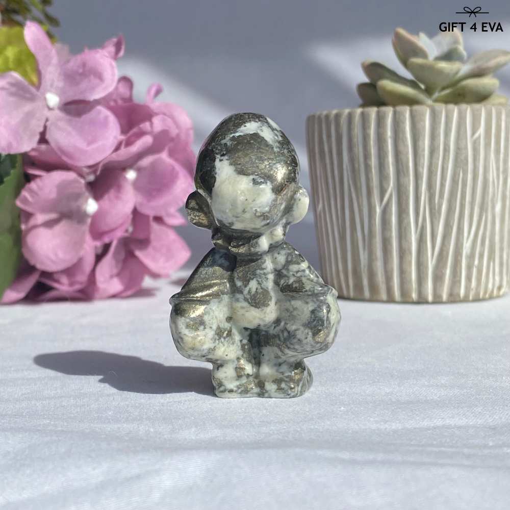 Pyrite in Quartz Mario