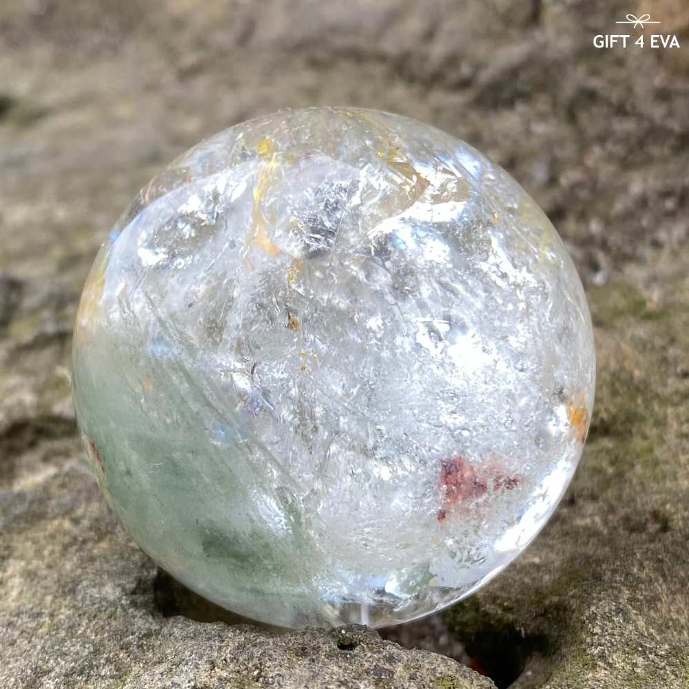 Rainbow Garden Quartz Sphere 37MM