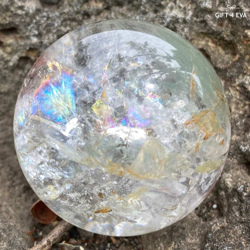 Rainbow Garden Quartz Sphere 37MM