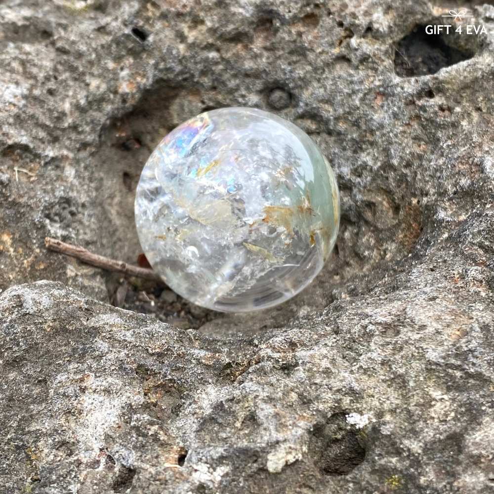 Rainbow Garden Quartz Sphere 37MM