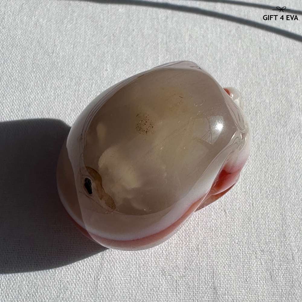 Red Sardonyx Skull
