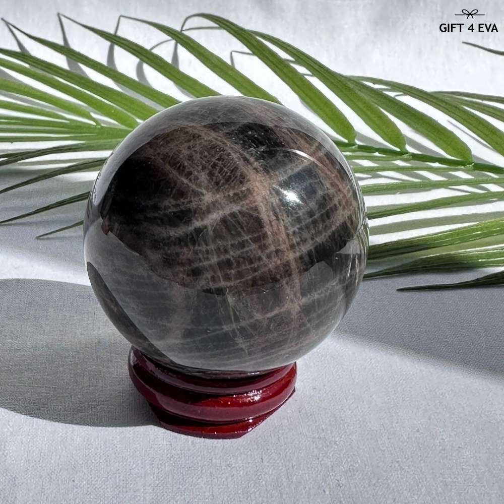 Black Moonstone Sphere 54MM