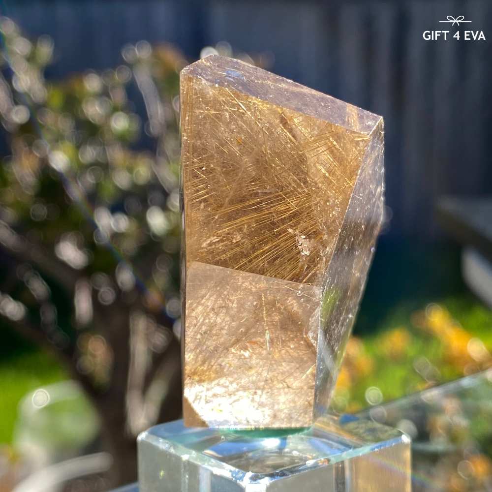 Golden Rutile Free Form 75G